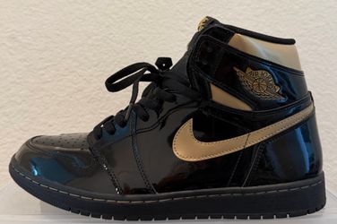 JORDAN 1 Black Metallic Gold
