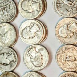  Genuine Silver Quarters $250 MP Current Market Price Plus
