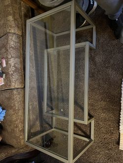 Brand New Glass Table Used Twice In Living Room To Big 