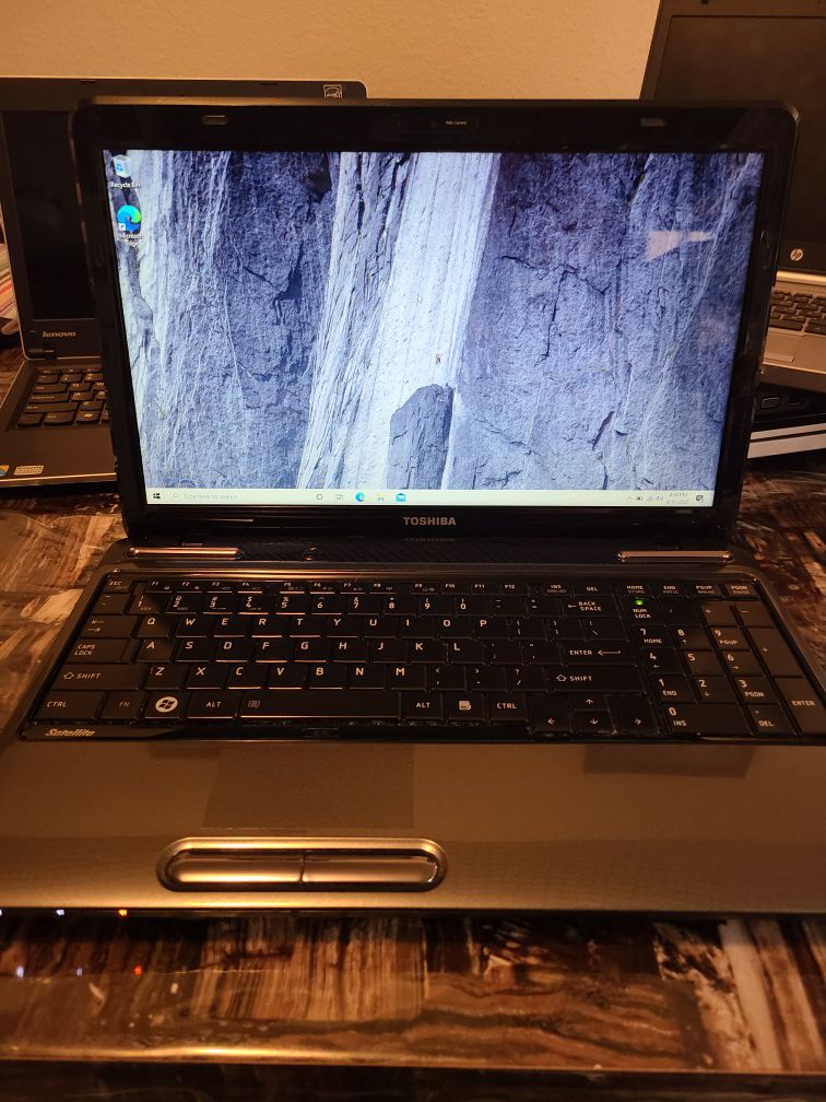 Toshiba satellite 15.6 inch laptop (check out my page for more laptops)