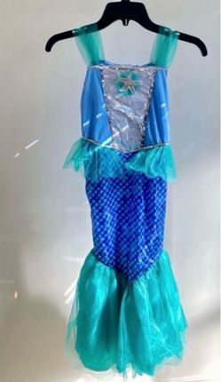 Mermaid Pretend Play Make Believe Mermaid Dress For Girls Size: Small•NEW