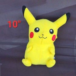 Pikachu Plush 10" 
