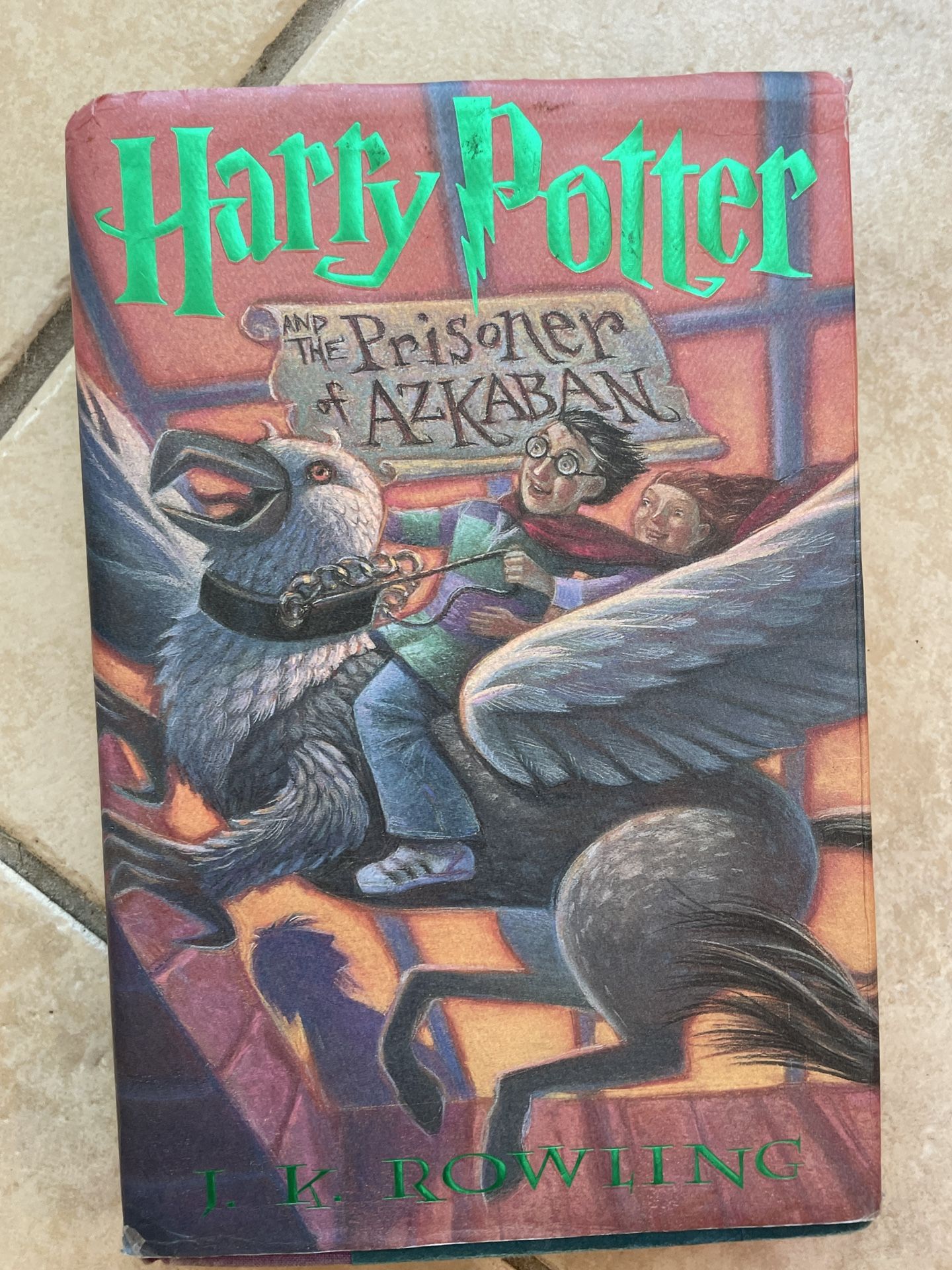 Harry Potter And The Prisoner Of Azkaban Book First American Edition VTG 1999. Condition is pre owned and shows some signed of wear from usage (it app