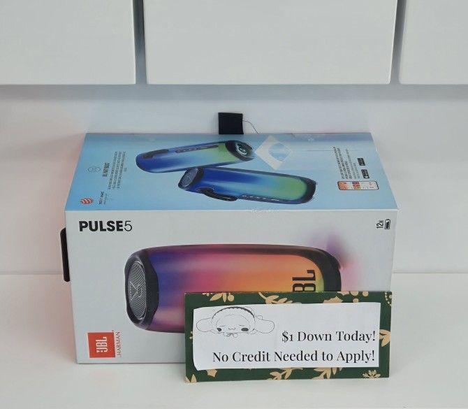 Jbl Pulse 5 Bluetooth Speaker New Brand New - Pay $1 To Take It Home Today and pay the rest later.