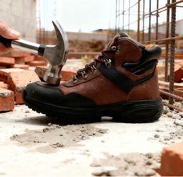 Jerko Heavy-Duty Waterproof Work Boots: Anti-Slip & Impact Protection for Ultimate Safety