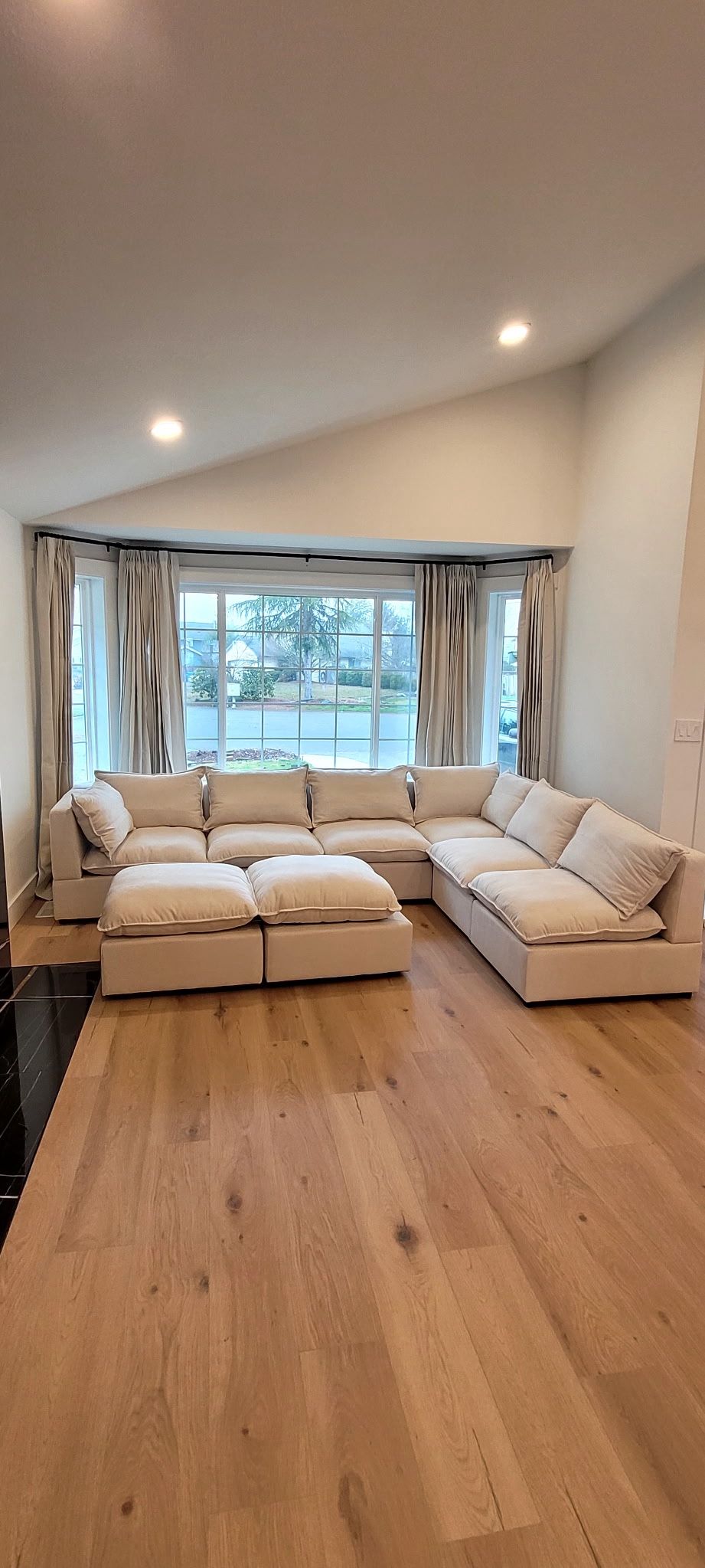Beige Sectional