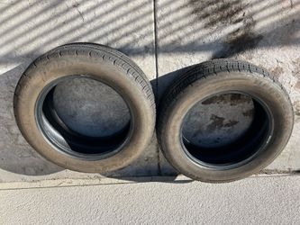 Set of 2 BF Goodrich All Season Tires 225/60 R17 99H Located in concord 50-60% tire life/thread left No puncture holes/repairs done $120 or best of