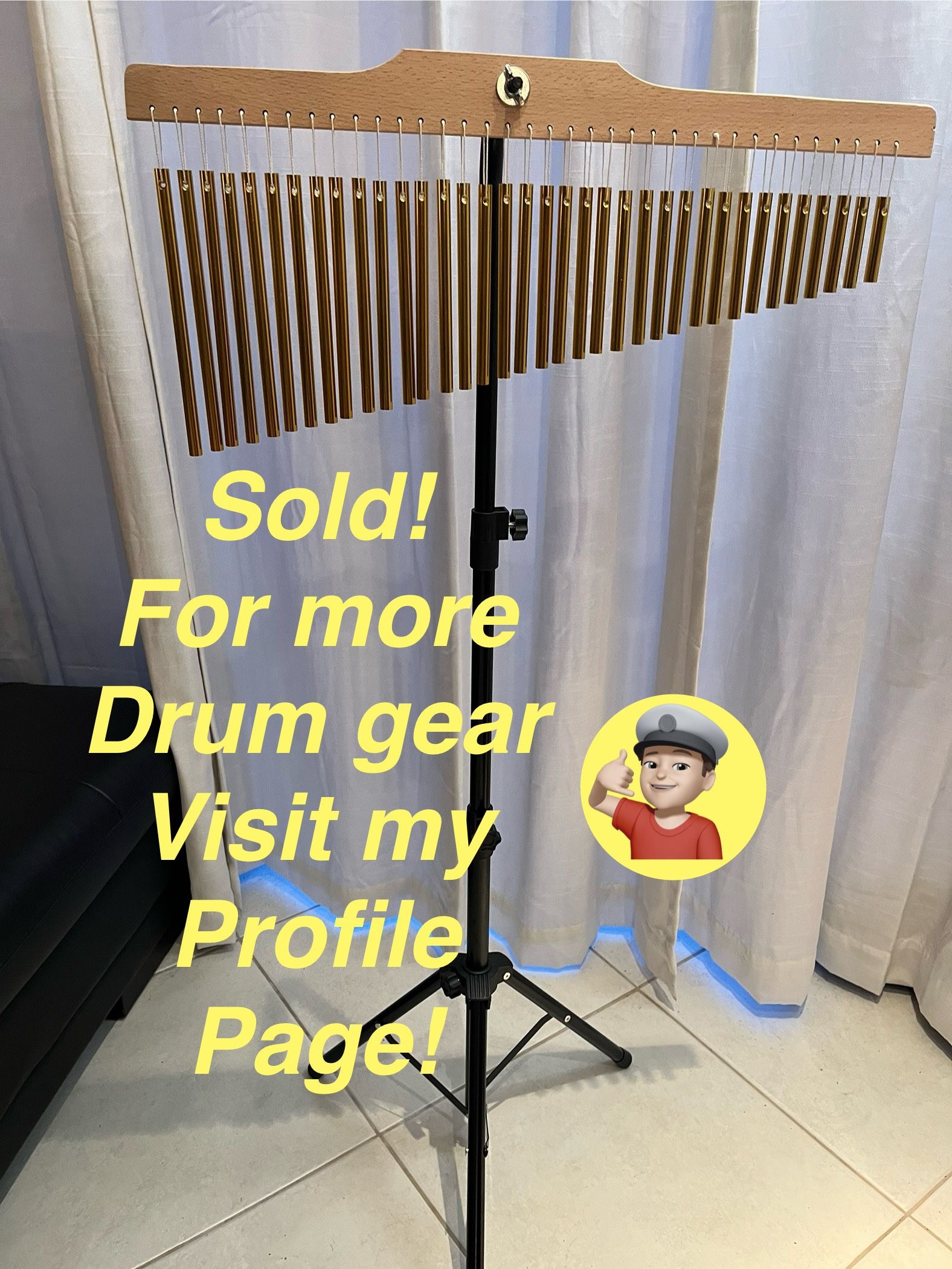 🔥 New Bar Chimes for Drum Set On