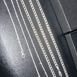 Sterling Silver Chains
