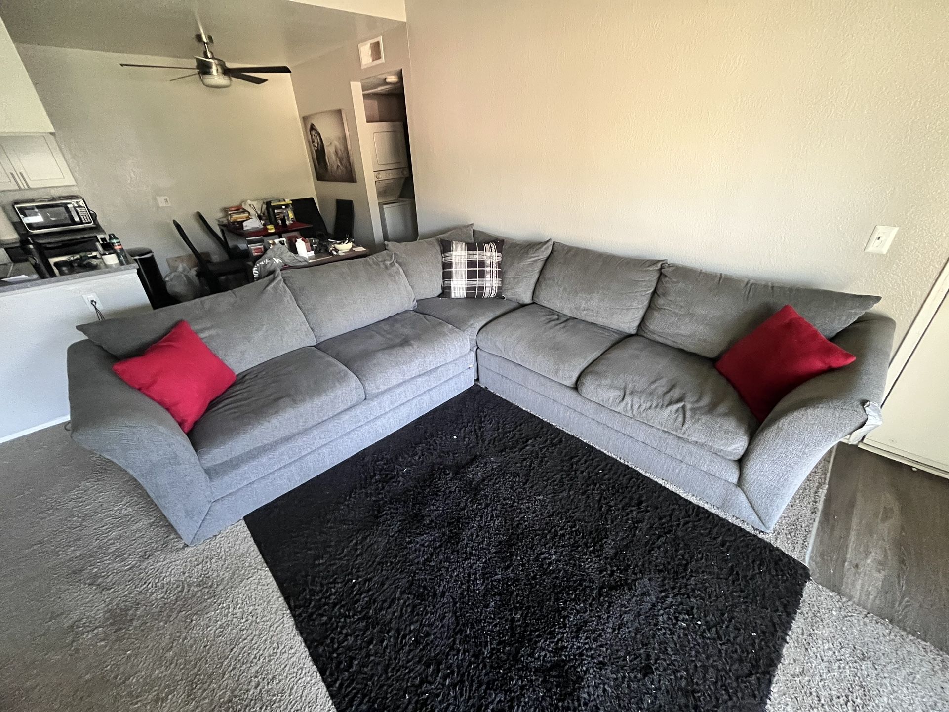 Gray Sectional Couch