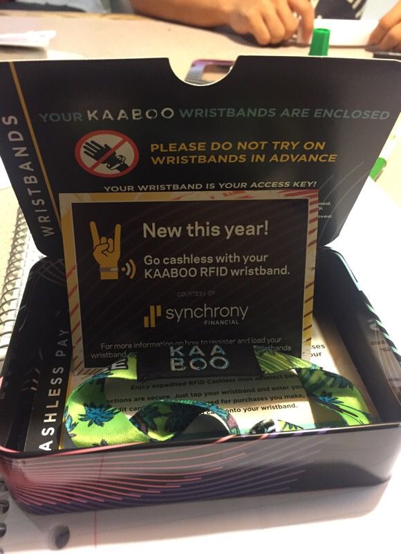 KAABOO 3 DAY Ticket need sold ASAP have proof of purchase.