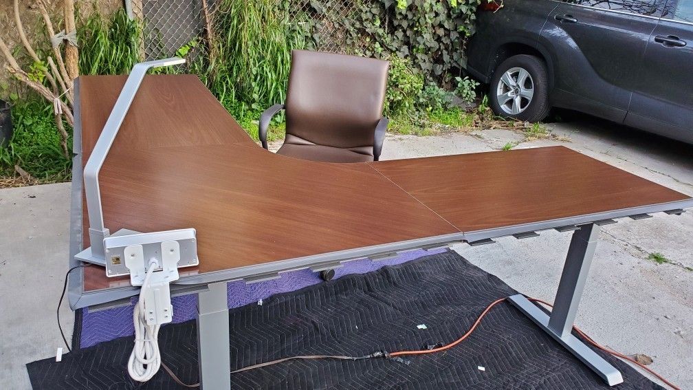 Electric Corner Office Desk