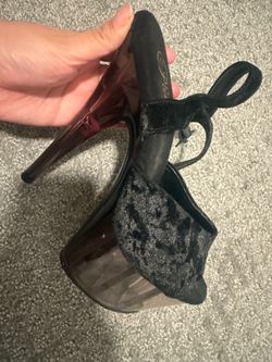 Black dancer heels