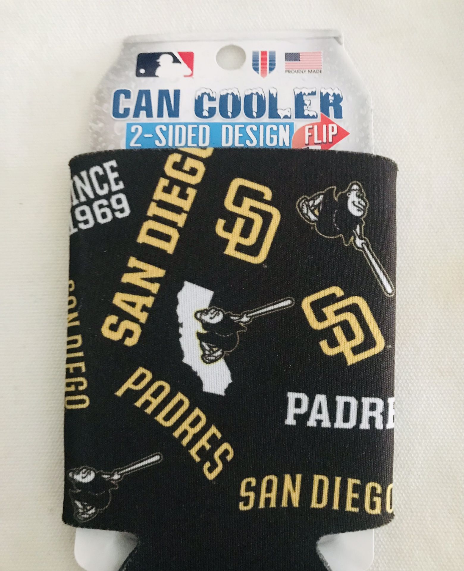 New!⚾️SAN DIEGO PADRES ⚾️ 12oz CAN COOLER 🍺 $6 each or 2 for $10!!