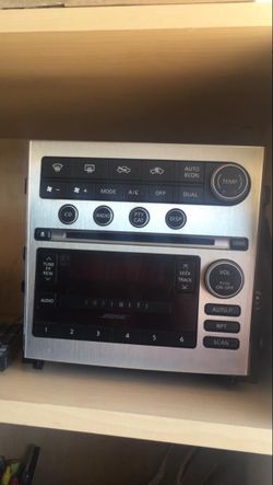 Stock G35 Bose Radio