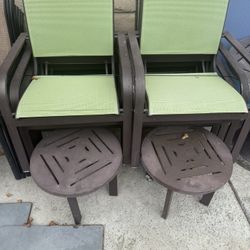 Outdoor / Poolside Furniture Set — 21 Pieces!
