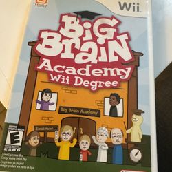 Wii Big Brain Academy