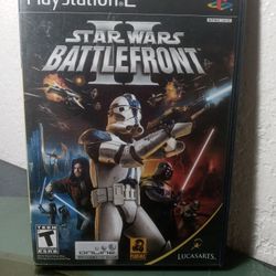 Star wars Battlefront II For playstation 2