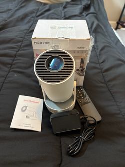 DREAMfair HY300 Mini Projector – 4K Support, 5W Hi-Fi Audio, WiFi/BT Connectivity, 180° Adjustable – UPGRADE Your Home & Outdoor Viewing