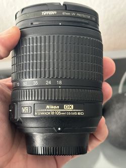 Nikon Nikkor Lens 18-105 3.5 - 5.6