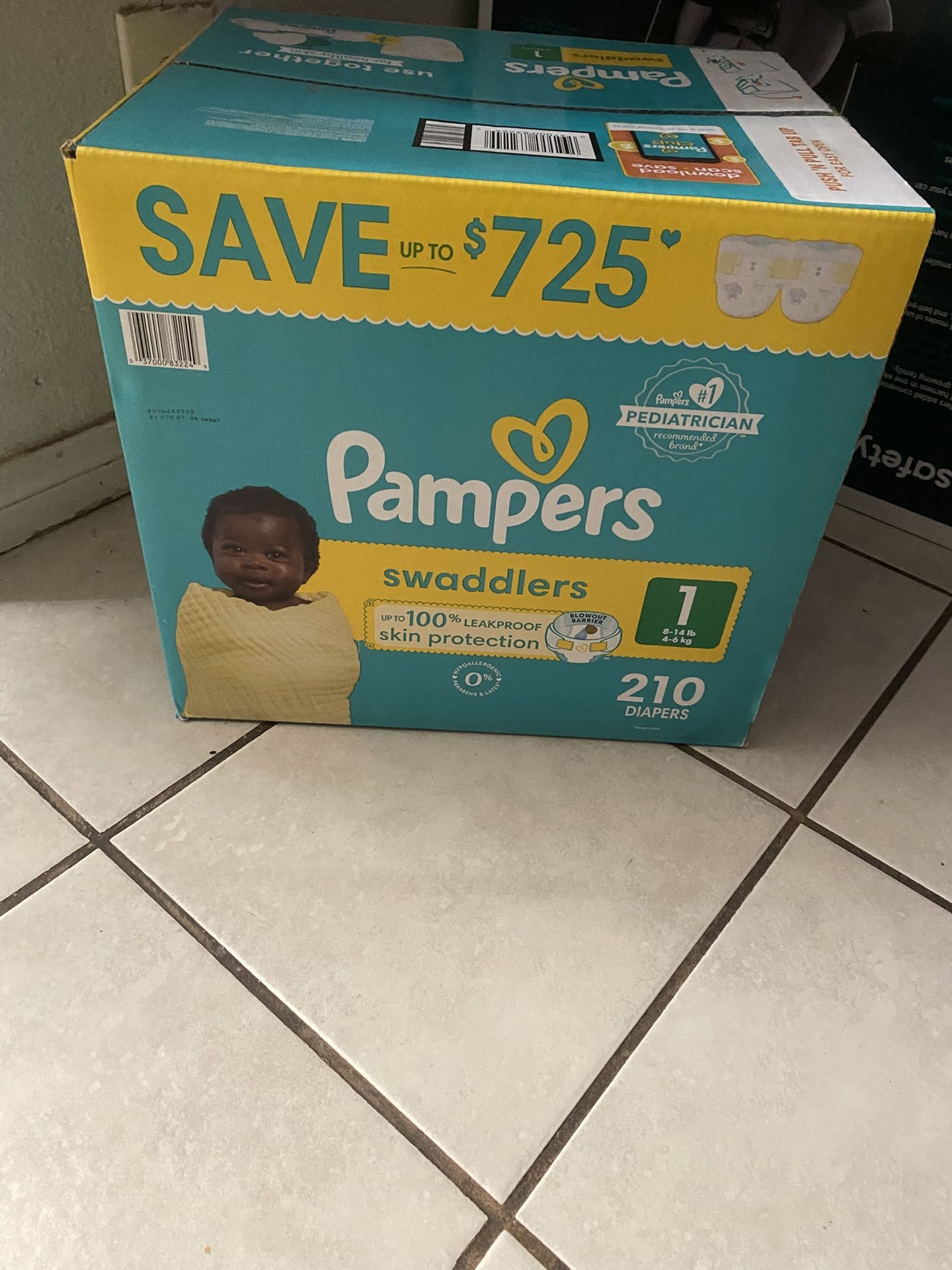 Baby Pampers Size 1