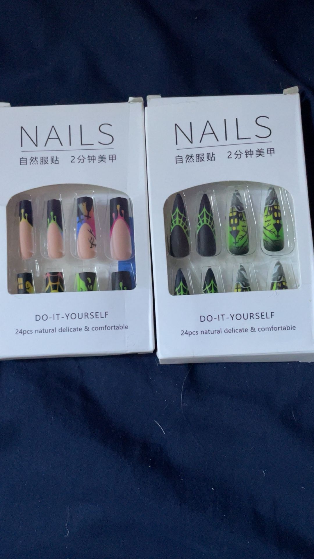 press on halloween nails