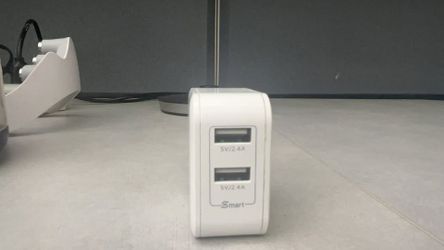 2-Port USB Fast Charger (Wall Adapter)