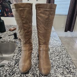 Suede Boots Size 10 Womens