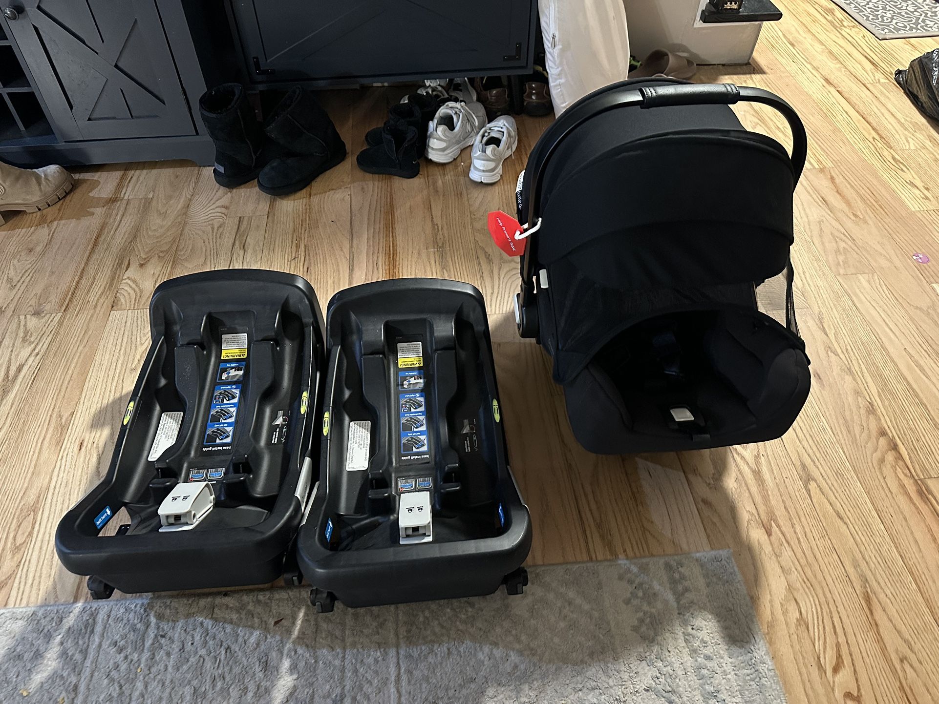 Bugaboo Turtle One Car Seat, Base, & Car Seat Carrier