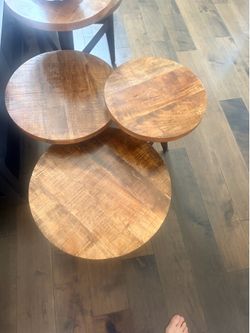 Pair of end tables