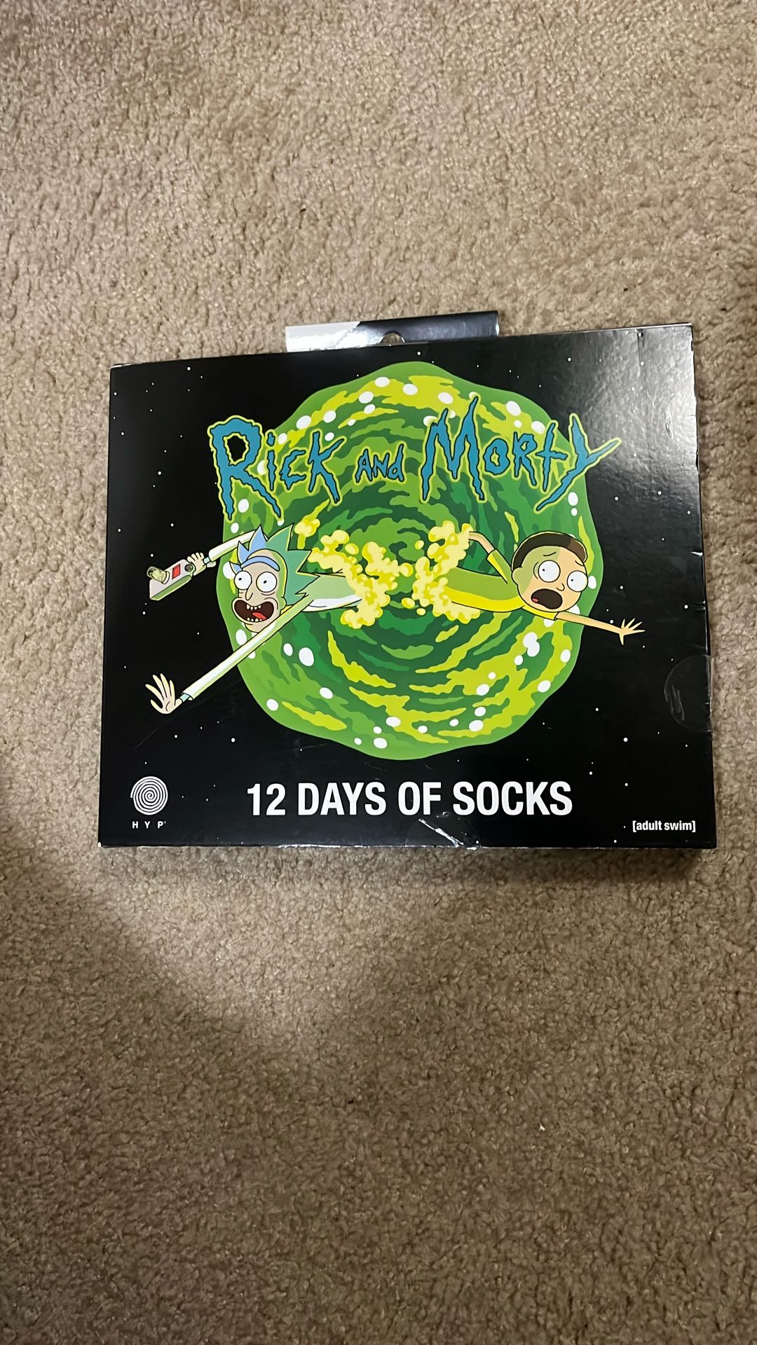 Rick And Morty 12 Days Of Socks