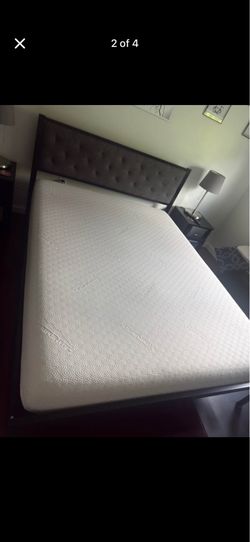 Queen bed and Mattress