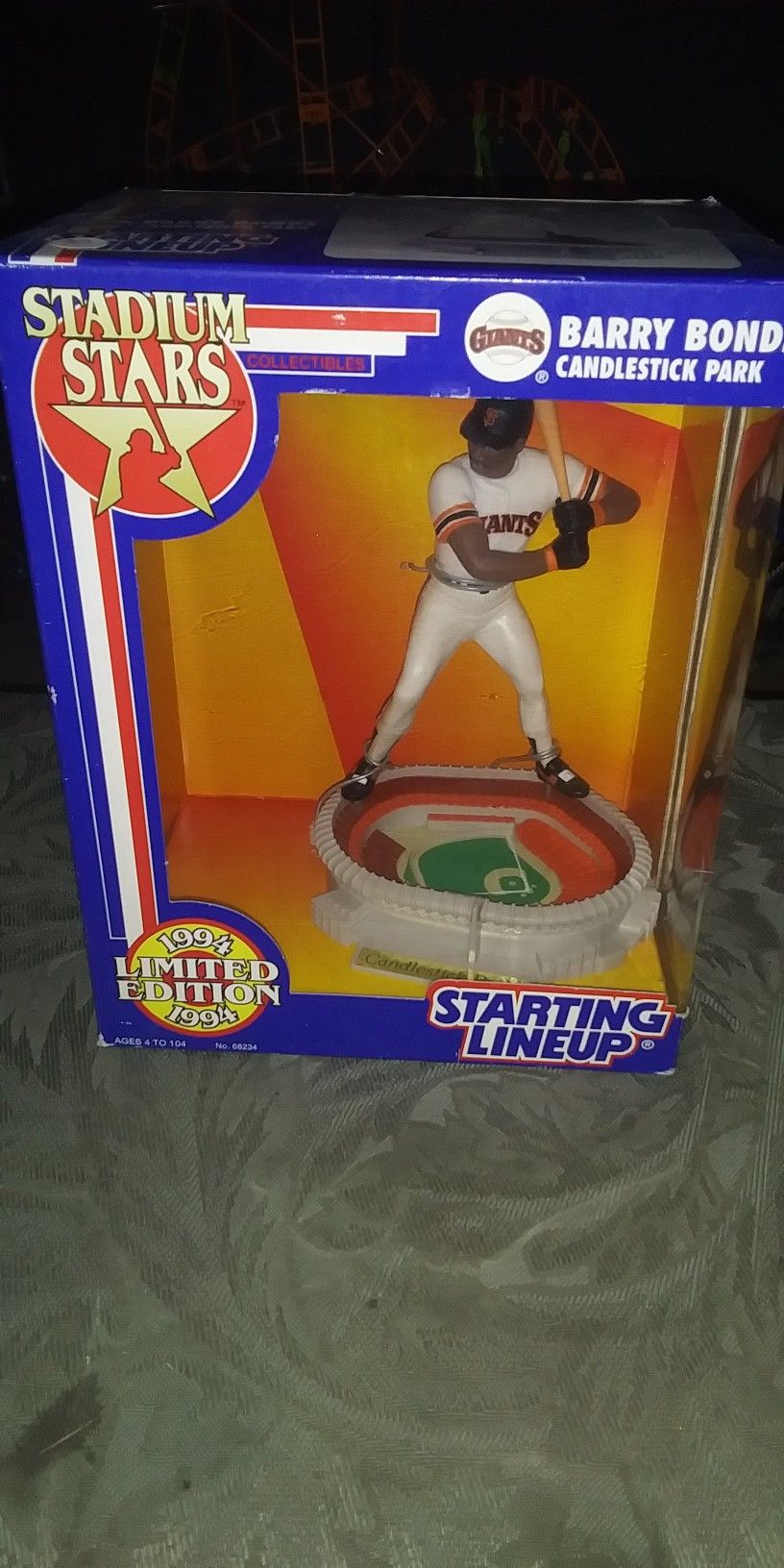 Barry Bonds Starting Lineup