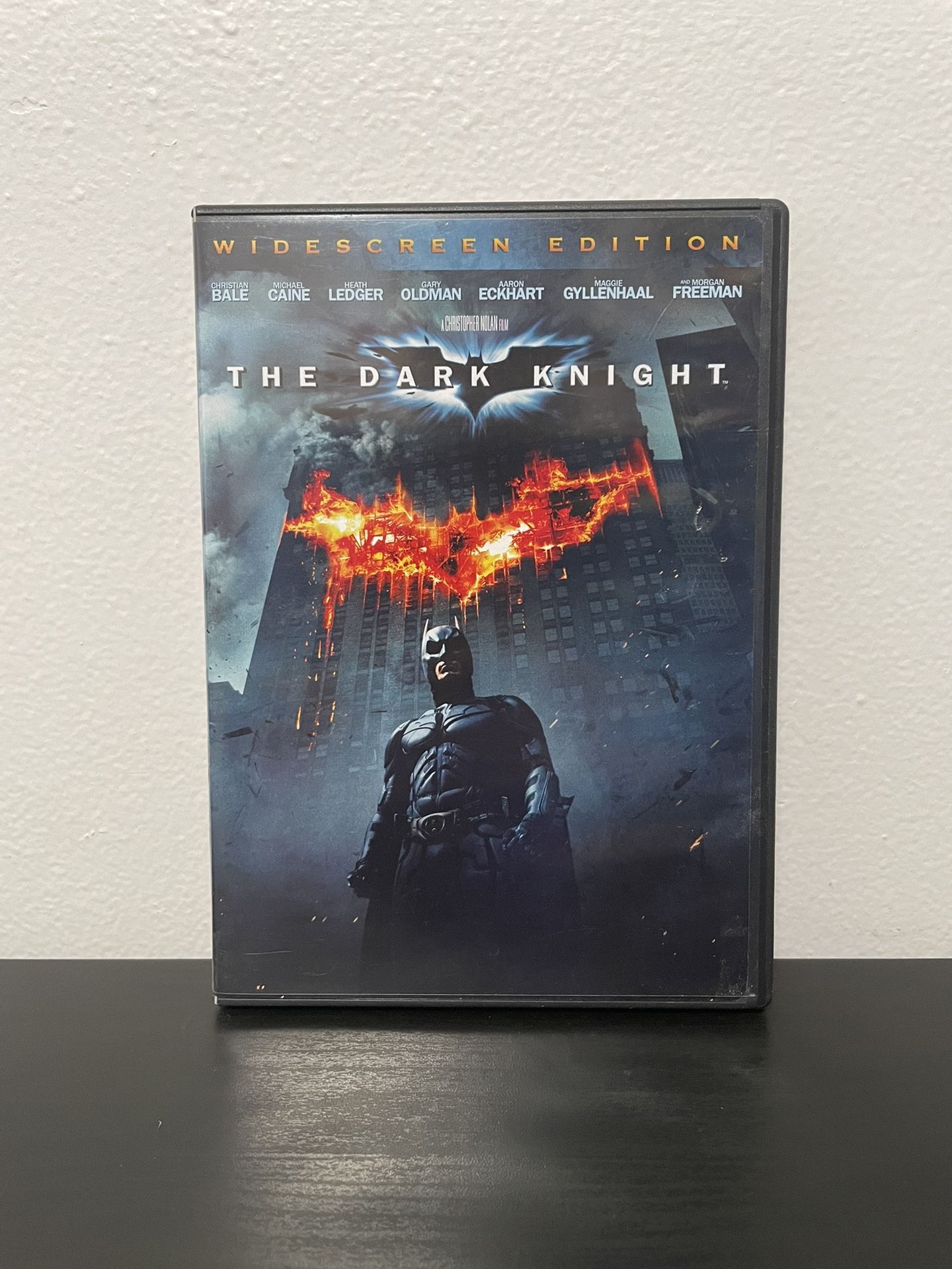 The Dark Knight DVD Widescreen Edition Batman Christian Bale Heath Ledger 2008