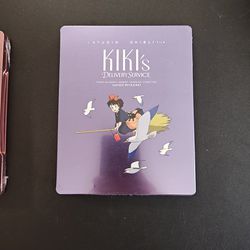 NEW SEALED: Kiki's Delivery Service - Blu-ray + DVD Steelbook - Studio Ghibli 