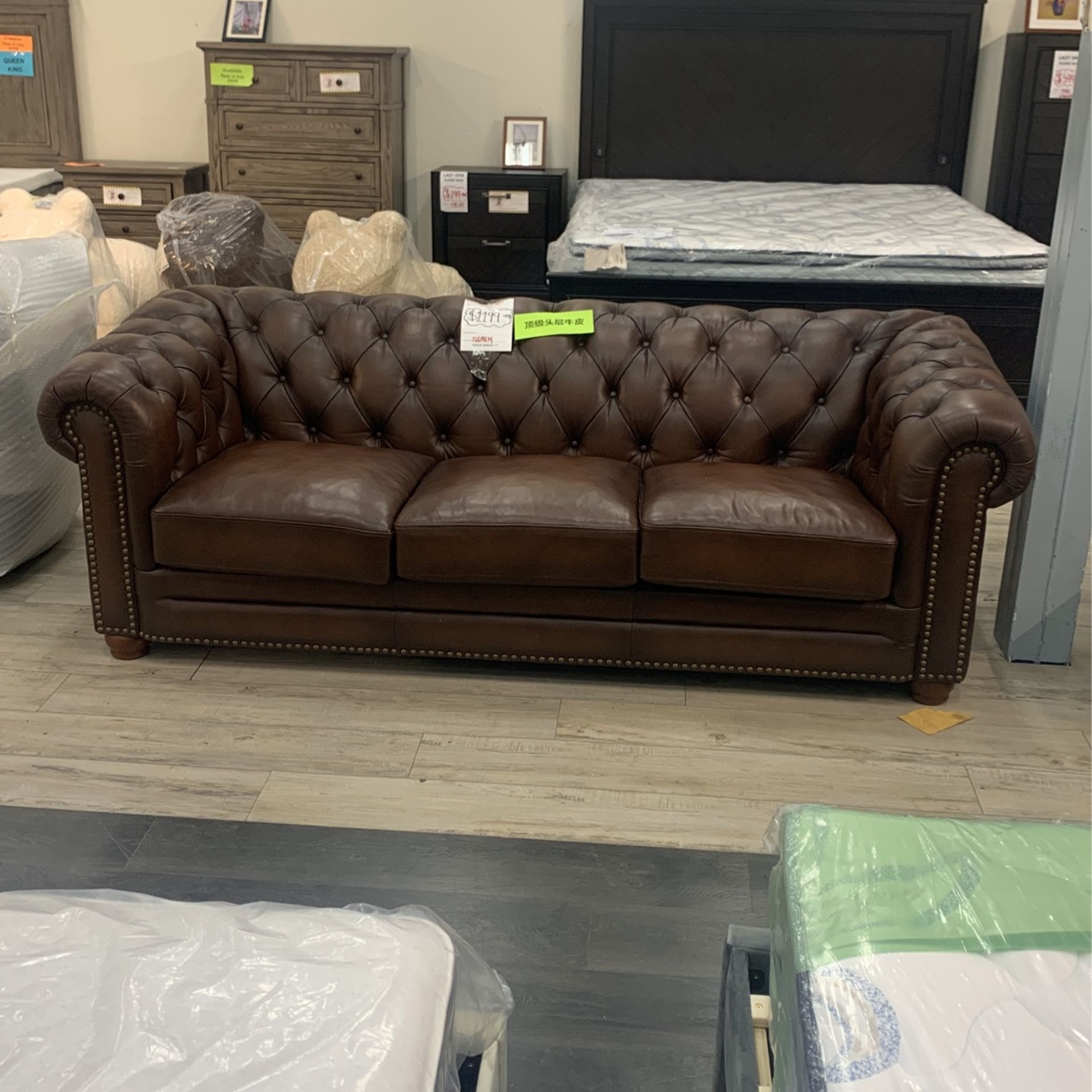 Allington Leather Sofa