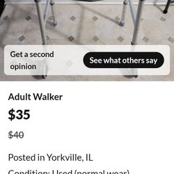 Brand New Walker For Seniors 