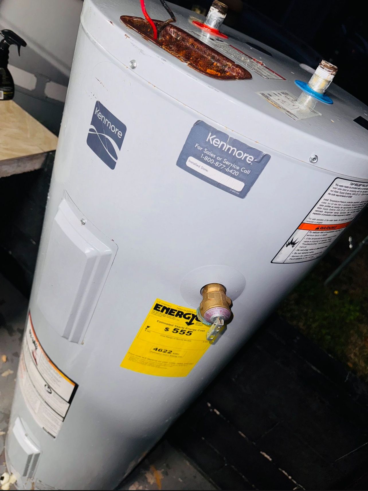 Kenmore Water Heater 50 Gall