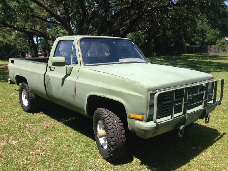 1984 M1008 CUCV Chevy Truck K30 4x4