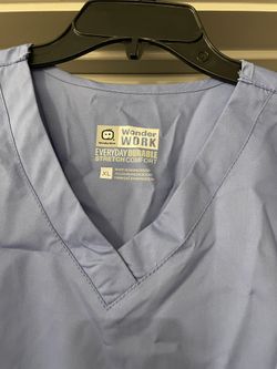 Light Blue Scrub (Skirt) Set