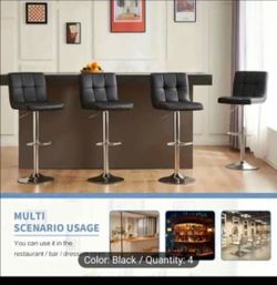 NEW IN THE BOX..BAR STOOLS. Sets of 2 , 3 or 4 Read Description