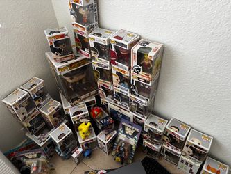 Funko Pop and figures