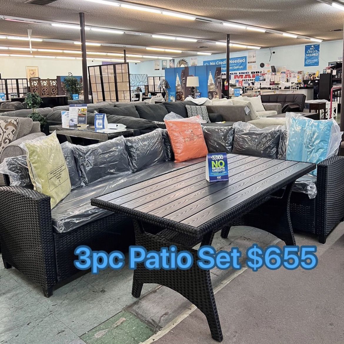 🔥Hot Deal🔥Brand New 3pc Patio Outdoor Sectional Clearance Special $655, Delivery Available 