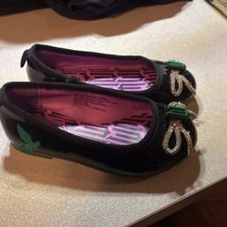 Gil’s Ballet Slipper Shoes Black Size 8