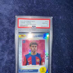 Lamine Yamal First Class Rookies PSA10