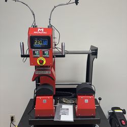 Dual Pneumatic Heat Cap Press