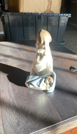 LLADRO Vintage Retired Angel with Child