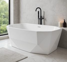 New bathtub.                                                 Bathroom vanity