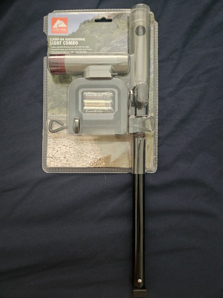 Ozark Trail Clamp-on Navigational Light Combo - Black Friday Deal!!!
