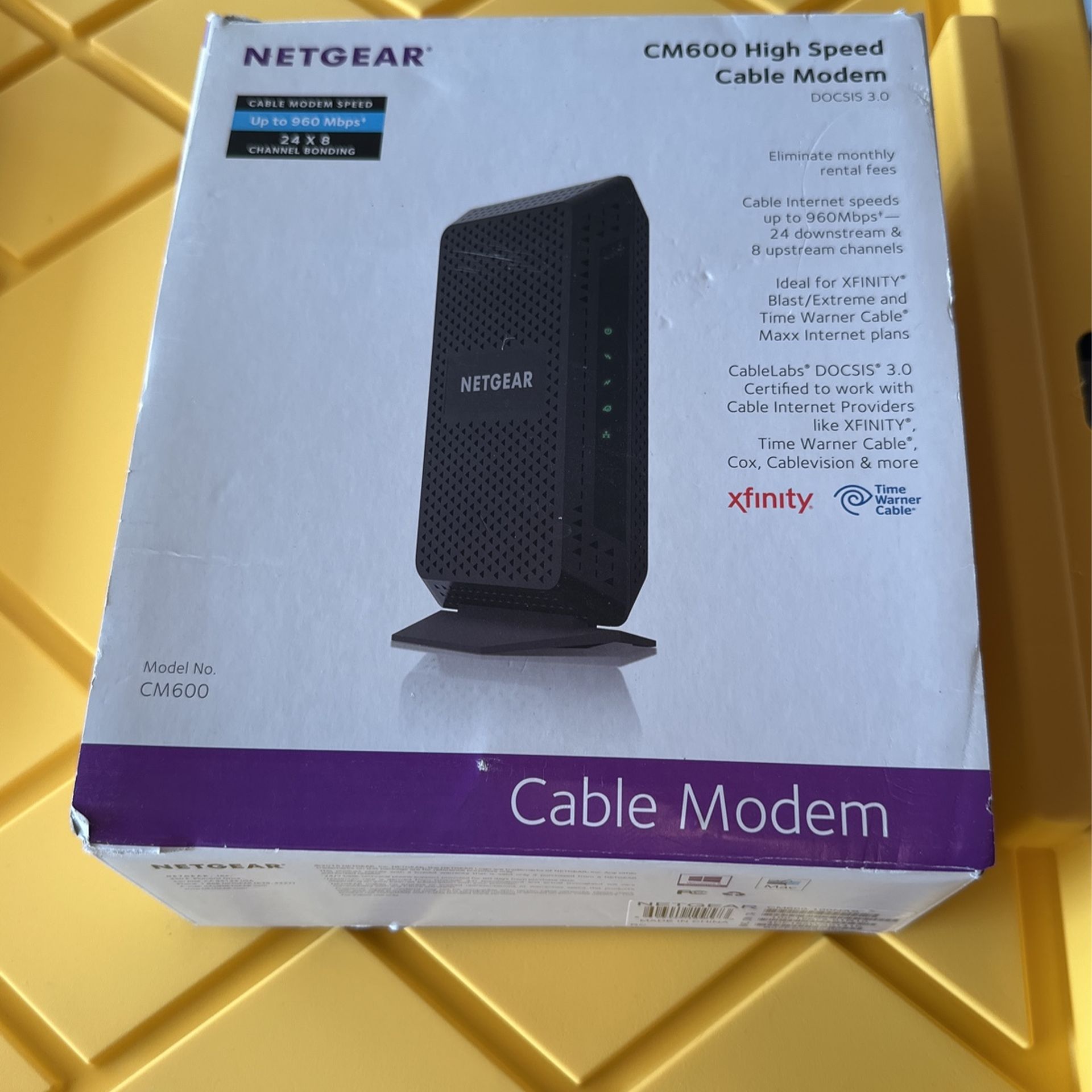 Netgear cable modem